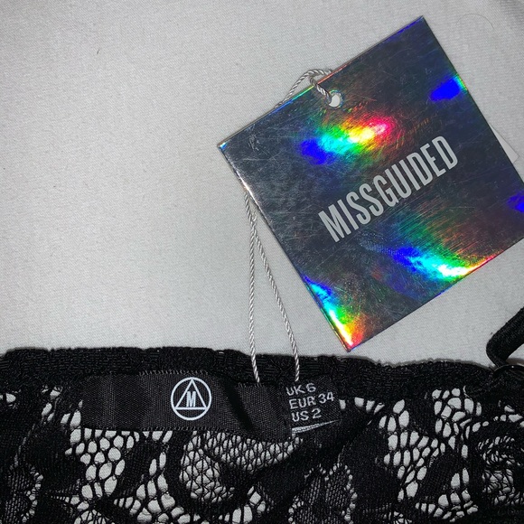 Black Lace Bodysuit - Picture 2 of 2